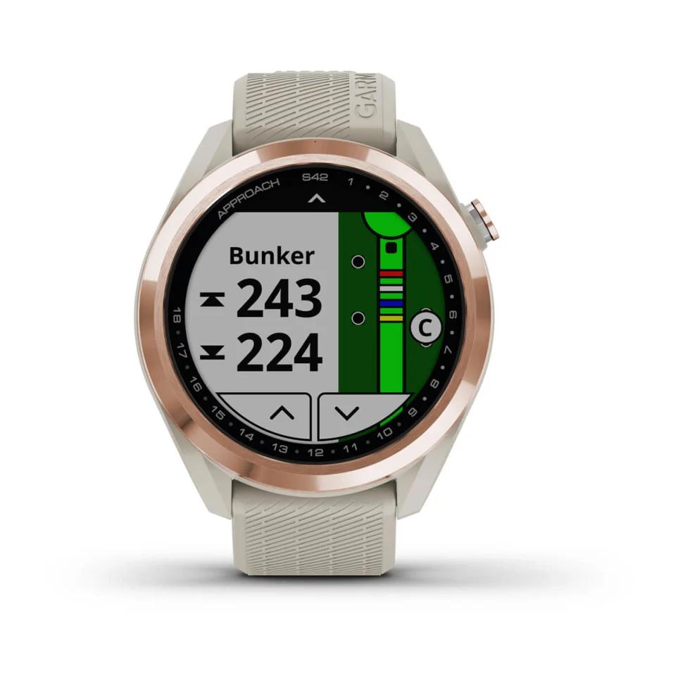 Đồng Hồ Garmin Approach S42 Kem